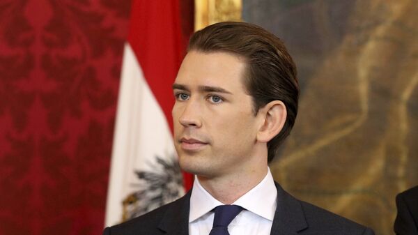 Sebastian Kurz, canciller de Austria (archivo) - Sputnik Mundo