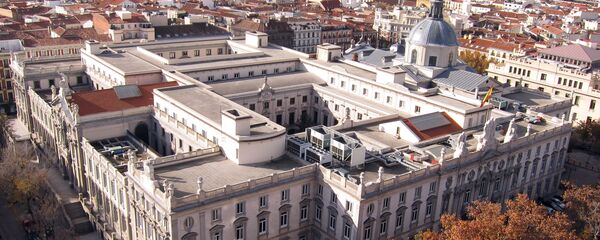 Tribunal Supremo de España en Madrid (vista aérea) - Sputnik Mundo