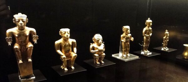 Urnas cinerarias Quimbaya (Museo de América de Madrid) Urnas cinerarias Quimbaya (Museo de América de Madrid) - Sputnik Mundo