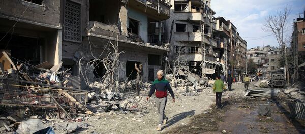 Situación en Guta Oriental siria - Sputnik Mundo