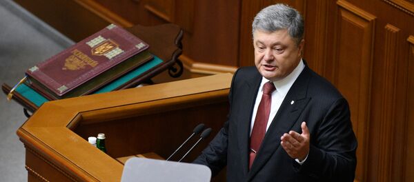 Petró Poroshenko, presidente de Ucrania - Sputnik Mundo