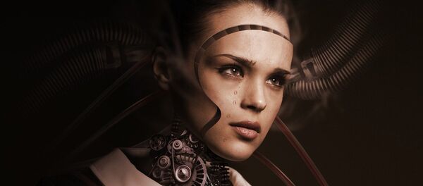 Una robot, ilustración - Sputnik Mundo