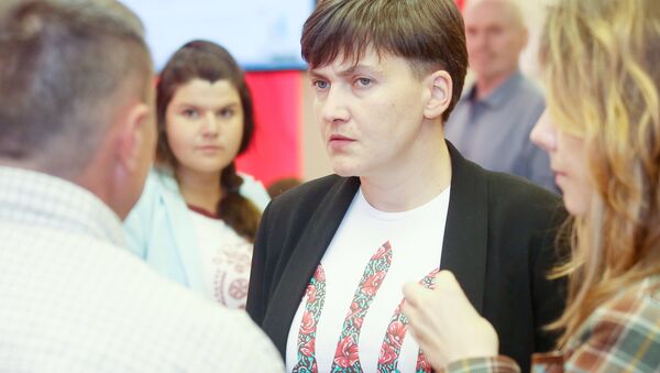 Nadezhda Sávchenko, diputada y militar ucraniana - Sputnik Mundo