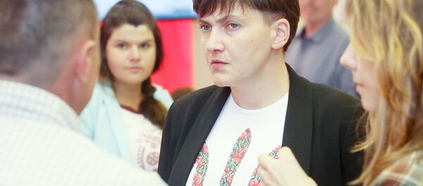 Nadezhda Sávchenko, diputada y militar ucraniana - Sputnik Mundo