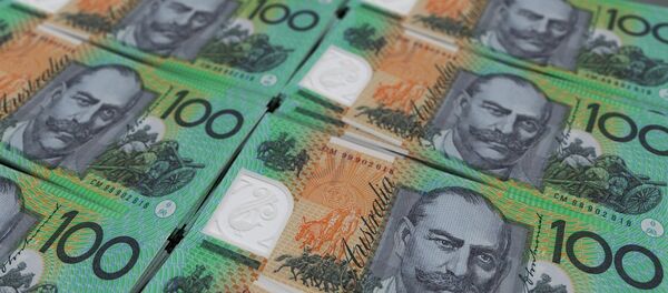 Los billetes del dólar australiano - Sputnik Mundo