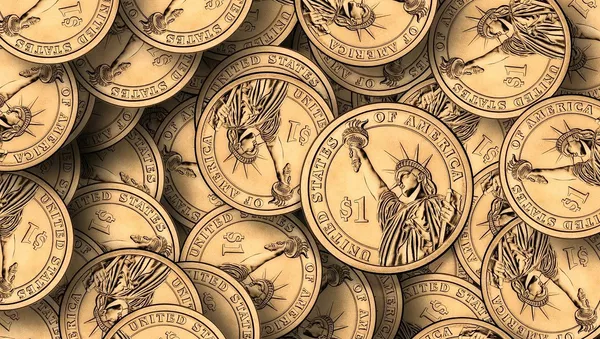 Monedas de un dólar - Sputnik Mundo
