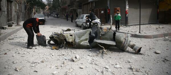 Situación en Damasco, Siria Situación en Damasco, Siria - Sputnik Mundo