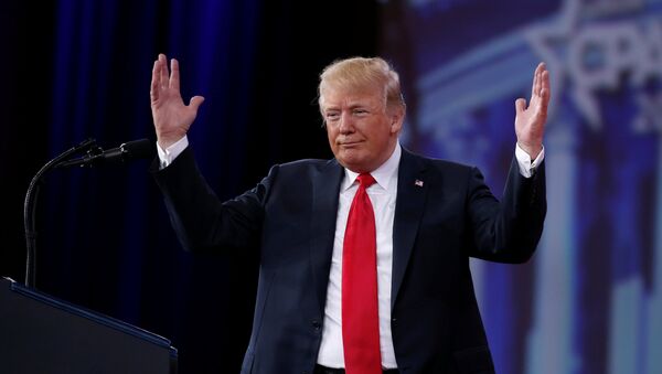 Donald Trump, presidente de EEUU - Sputnik Mundo
