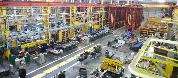 Fábrica militar ruso (Archivo) Fábrica militar ruso (Archivo) - Sputnik Mundo