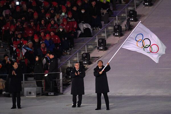 La impresionante ceremonia de clausura de los JJOO de Invierno de Pyeongchang - Sputnik Mundo