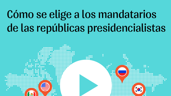 Cómo se elige a los presidentes de las repúblicas - Sputnik Mundo