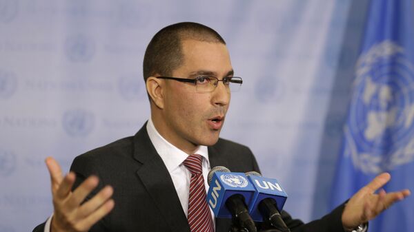 Jorge Arreaza, canciller de Venezuela (archivo) - Sputnik Mundo