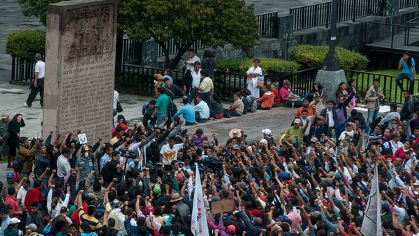 La plaza Tlatelolco en Ciudad de México (archivo) - Sputnik Mundo