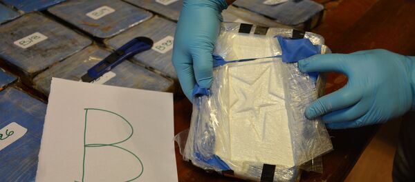 Cocaína encontrada en el edificio de la embajada rusa en Buenos Aires, Argentina Cocaína encontrada en el edificio de la embajada rusa en Buenos Aires, Argentina - Sputnik Mundo