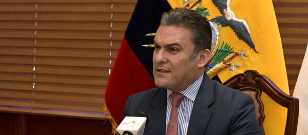 José Serrano, presidente de la Asamblea Nacional de Ecuador (archivo) - Sputnik Mundo