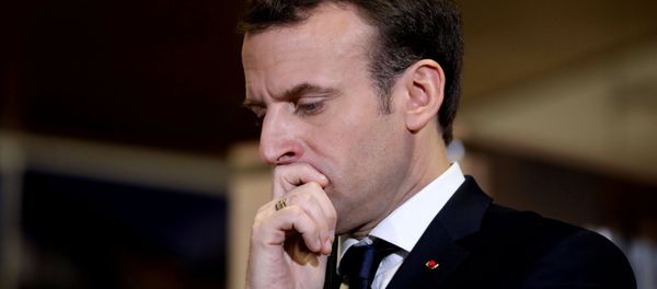 Emmanuel Macron, presidente de Francia - Sputnik Mundo