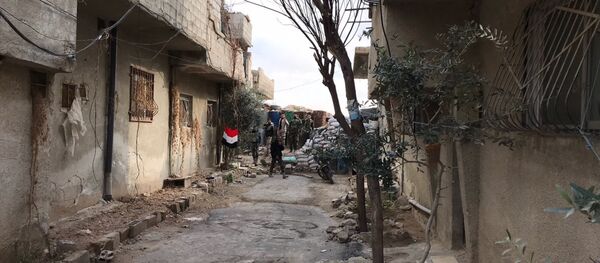 Situación en Guta Oriental, Siria Situación en Guta Oriental, Siria - Sputnik Mundo