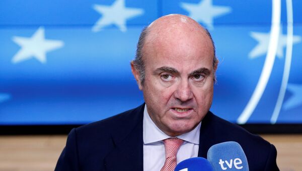 Luis de Guindos, ministro español de Economía - Sputnik Mundo
