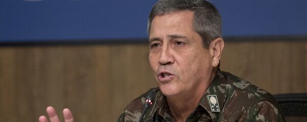 Walter Souza Braga Netto, interventor para la Seguridad Pública del estado de Río de Janeiro - Sputnik Mundo
