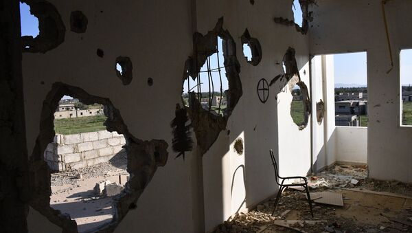 Situación en Guta Oriental, Siria (archivo) - Sputnik Mundo