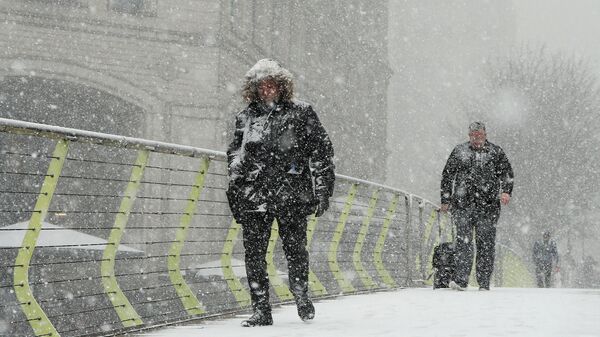 Ola de frío en el Reino Unido Ola de frío en el Reino Unido - Sputnik Mundo