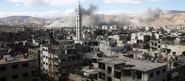 Situación en Guta Oriental Situación en Guta Oriental - Sputnik Mundo