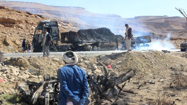 Situación en Saada, Yemen Situación en Saada, Yemen - Sputnik Mundo