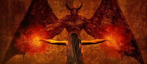 Demonio (ilustración artística) - Sputnik Mundo
