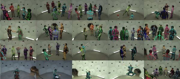 El escaner corporal Panoptic Studio, de la universidad estadounidense Carnegie Mellon. - Sputnik Mundo