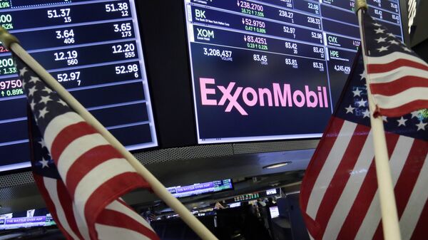 Logo de la empresa ExxonMobil - Sputnik Mundo