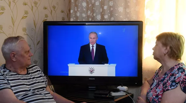Las líneas maestras para el futuro, en el discurso de Putin Las líneas maestras para el futuro, en el discurso de Putin - Sputnik Mundo