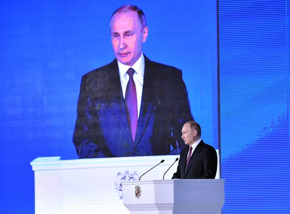 Las líneas maestras para el futuro, en el discurso de Putin Las líneas maestras para el futuro, en el discurso de Putin - Sputnik Mundo