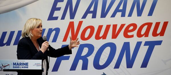 Marine Le Pen, líder del Frente Nacional francés - Sputnik Mundo