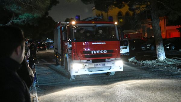 Automóvil del servicio de incendios de Azerbaiyán (archivo) Automóvil del servicio de incendios de Azerbaiyán (archivo) - Sputnik Mundo