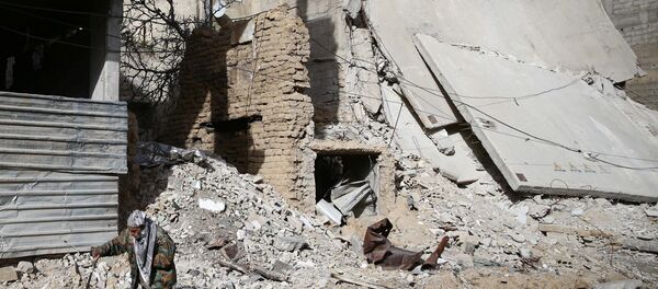 Situación en Guta Oriental Situación en Guta Oriental - Sputnik Mundo