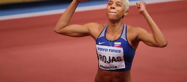 La atleta venezolana Yulimar Rojas - Sputnik Mundo