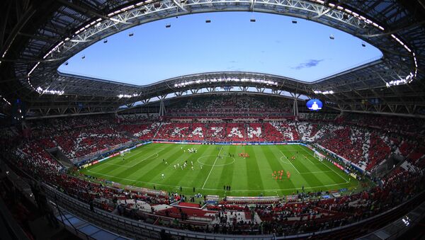 El estadio Kazán Arena en Rusia - Sputnik Mundo