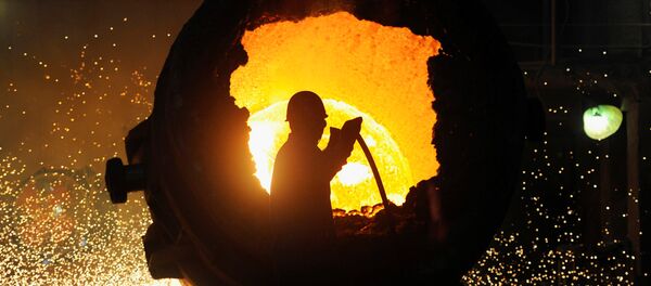 Producción de acero (Archivo) - Sputnik Mundo