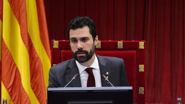 Roger Torrent, presidente del Parlamento de Cataluña - Sputnik Mundo