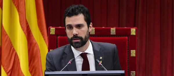 Roger Torrent, presidente del Parlamento de Cataluña - Sputnik Mundo