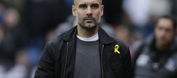 Pep Guardiola, entrenador catalán del Manchester City - Sputnik Mundo