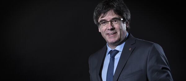Carles Puigdemont, el expresidente catalán - Sputnik Mundo