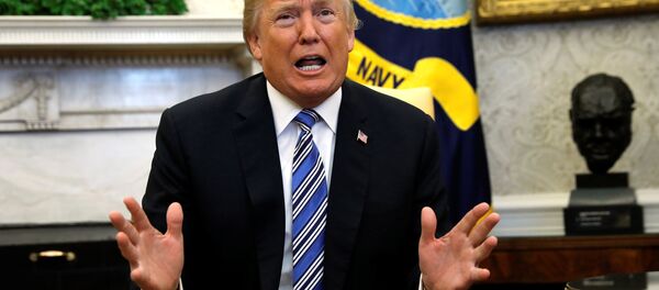 Donald Trump, presidente de EEUU - Sputnik Mundo