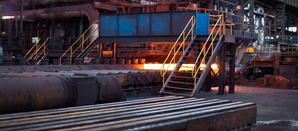 Producción de acero (imagen referencial) - Sputnik Mundo