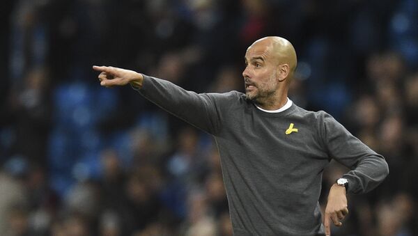 Pep Guardiola, entrenador catalán del Manchester City (archivo) - Sputnik Mundo