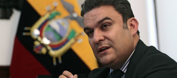 José Serrano, presidente de la Asamblea Nacional de Ecuador (archivo) - Sputnik Mundo