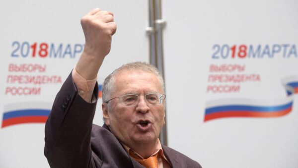 Vladímir Zhirinovski, el líder del Partido Liberal-Demócrata (LDPR) Vladímir Zhirinovski, el líder del Partido Liberal-Demócrata (LDPR) - Sputnik Mundo