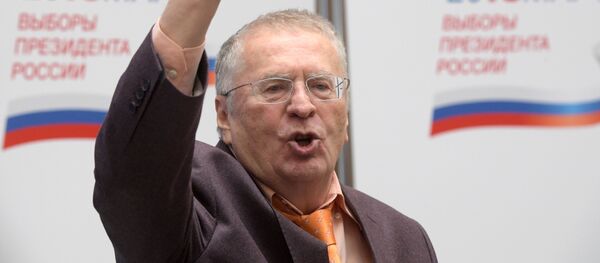 Vladímir Zhirinovski, el líder del Partido Liberal-Demócrata (LDPR) - Sputnik Mundo