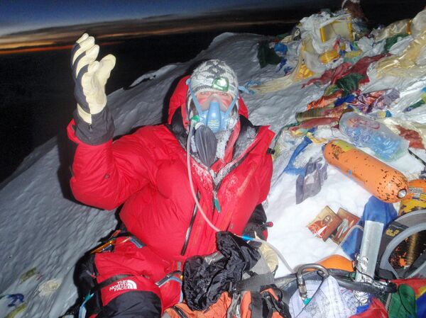 Fiódor Kóniujov en el Everest - Sputnik Mundo