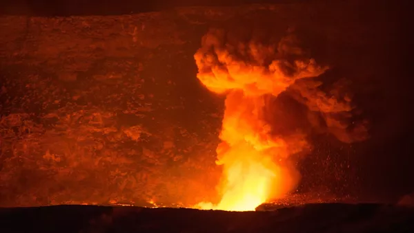 Erupción volcánica (imagen ilustrativa)
